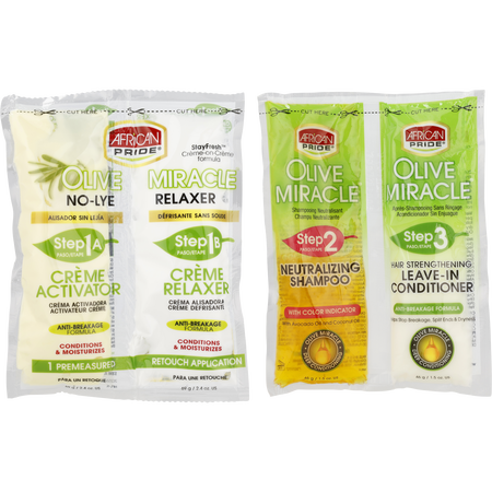African Pride by AFRICAN PRIDE AFRICAN PRIDE OLIVE MIRACLE 1 TOUCH UP KIT REGULAR 1 KIT for unisex