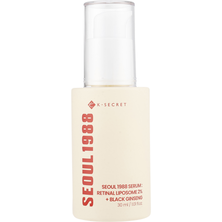 K-Secret by K-Secret Seoul 1988 Serum: Retinal Liposome 2% + Black Ginseng -30ml/1.01OZ for women