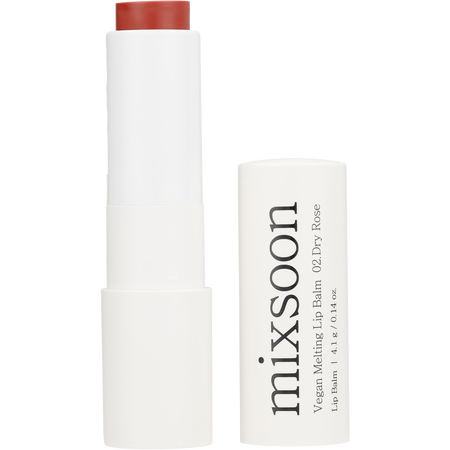 Mixsoon by Mixsoon Vegan Melting Lip Balm - # 02 Dry Rose -4.1g/0.14OZ for women