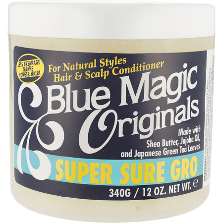Blue Magic by BLUE MAGIC BLUE MAGIC SUPER SURE HAIR GROWTH PRODUCT 12 oz for unisex