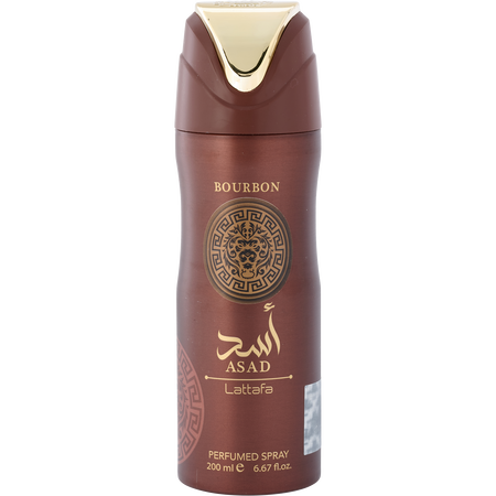 Lattafa Asad Bourbon BODY spray 6.7 oz for men