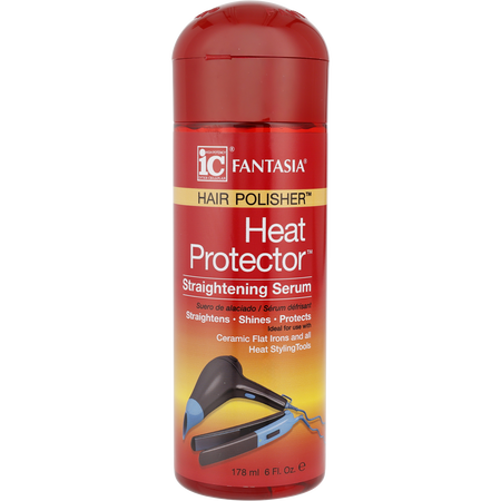 Fantasia by FANTASIA FANTASIA HIGH POTENCY IC HEAT PROTECTOR STRAIGHTENING SERUM HAIR POLISHER 6 oz for unisex