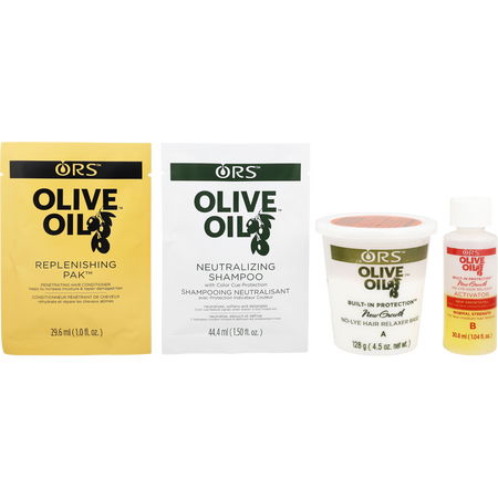 Ors by ORS ORS OLIVE OIL BUILT IN PROTECTION NEW GROWTH NO LYE HAIR RELAXER NORMAL STRENGTH for unisex