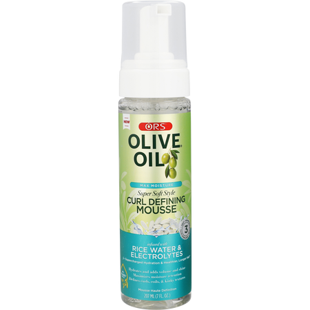 Ors by ORS ORS OLIVE OIL MAX MOISTURE SUPER SOFT STYLE CURL DEFINING MOUSSE 7 oz for unisex