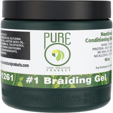 Pure O by PURE O PURE O NEATBRAID CONDITIONING SHINING GEL 16 oz for unisex