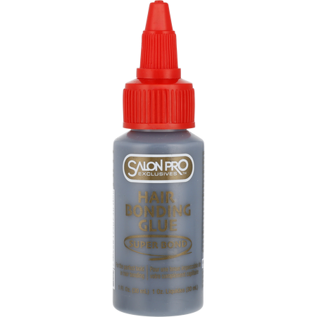 Salon Pro by SALON PRO SALONPRO SALON PRO HAIR EXTENSION BONDING GLUE BLACK 1 oz for unisex