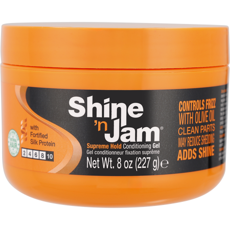 Shine N Jam by SHINE N JAM SHINE N JAM CONDITIONING GEL SUPREME HOLD 8 oz for unisex