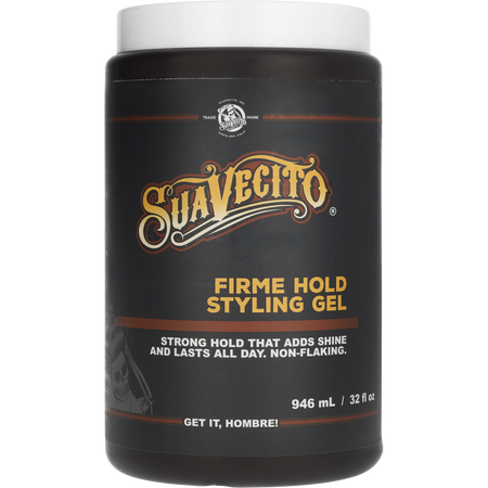 Suavecito by Suavecito FIRME (STRONG) HOLD STYLING GEL 32 oz for men