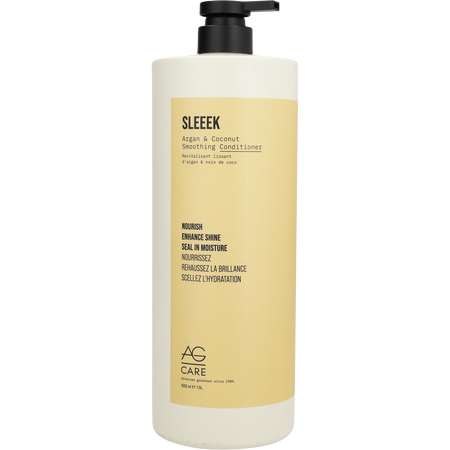 Ag Hair Care by AG Hair Care SLEEEK ARGAN & COCONUT SMOOTHING CONDITIONER 50.7 oz for unisex