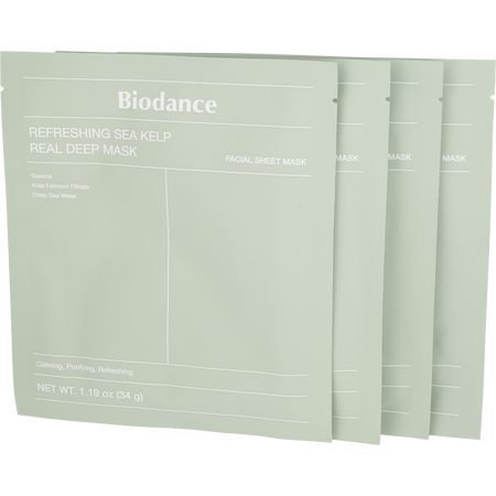Biodance by Biodance Refreshing Sea Kelp Real Deep Mask -4x34g/1.19OZ for women