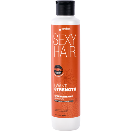 Sexy Hair by Sexy Hair Concepts I WANT STRENGTH STRENGTHENING SHAMPOO 10.1 oz for unisex
