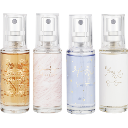 Jessica Simpson Variety by Jessica Simpson 4 PIECE WOMENS MINI VARIETY WITH JESSICA SIMPSON SIGNATURE & FANCY & FANCY LOVE & I FANCY YOU & AND ALL ARE Eau de parfum spray 0.5 oz MINIS for women