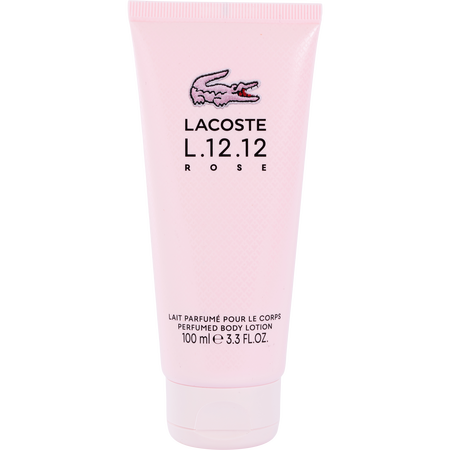 Lacoste L.12.12 Rose BODY LOTION 3.3 oz for women