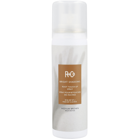 R+Co by R+Co BRIGHT SHADOWS ROOT TOUCH-UP spray (MEDIUM BROWN) 1.5 oz for unisex