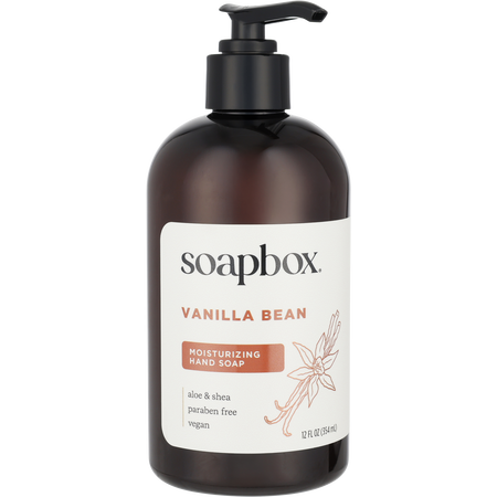 Soapbox by Soapbox Vanilla Bean Moisturizing Hand Soap -12OZ for unisex