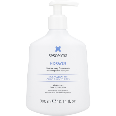 Sesderma by Sesderma Hidraven Foamy Soap Free Cream -300ml/10.14OZ for unisex