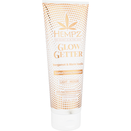 Hempz by Hempz Glow Getter Gradual Tanning Moisurizer - Light to Medium -221ml/7.5OZ for unisex
