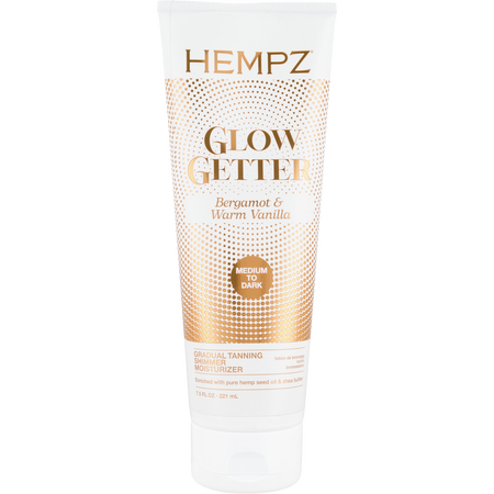 Hempz by Hempz Glow Getter Gradual Tanning Moisurizer - Medium to Dark -221ml/7.5OZ for unisex