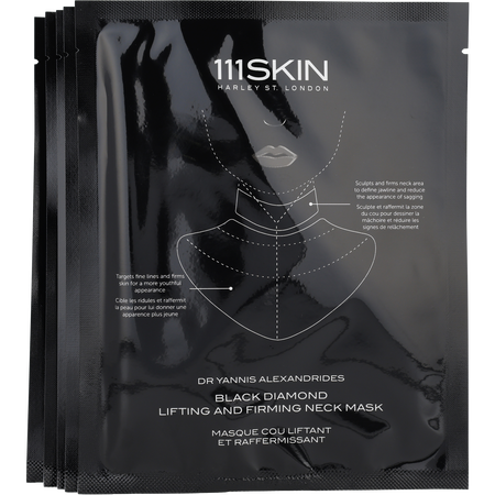 111Skin by 111Skin Black Diamond Lifting and Firming Neck Mask -5x43ml/1.45OZ for women