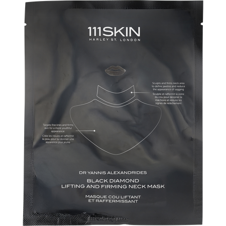 111Skin by 111Skin Black Diamond Lifting and Firming Neck Mask -10x43ml/1.45OZ for women