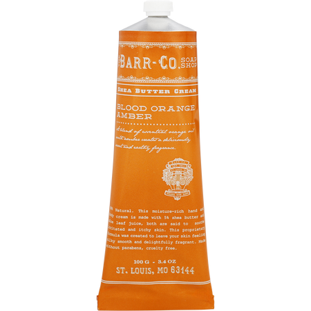 Barr-Co. Blood Orange Amber by Barr-Co. HAND & BODY CREAM 3.4 oz for unisex