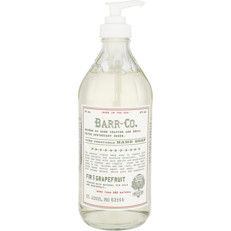 Barr-Co. Fir & Grapefruit by Barr-Co. LIQUID HAND SOAP 16 oz for unisex