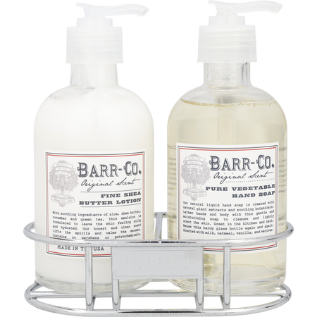 Barr-Co. Original Scent by Barr-Co. HAND SOAP 8.5 oz & SHEA BUTTER LOTION 8.5 oz for unisex