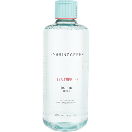 Bring Green by Bring Green Tea Tree Cica Soothing Toner -500ml/16.9OZ for women