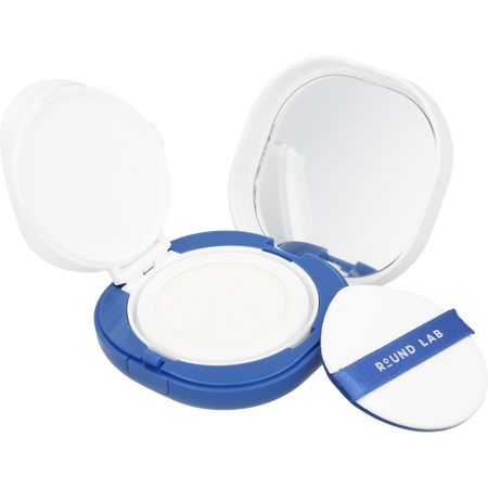 Round Lab by Round Lab Birch Juice Birch Juice Moisturizing UV Lock Sun Cushion SPF 50+ -15g/0.52OZ for women