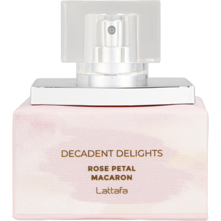 Lattafa Decadent Delights Rose Petal Macaron Eau de parfum spray 1.7 oz for unisex