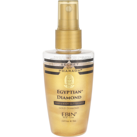 Secret Of Pharaoh by EBIN New York EGYPTIAN DIAMOND HAIR & BODY GLITTER MIST - GOLD DIAMOND 2.37 oz for women
