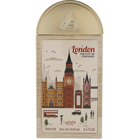 Lattafa Pride London The City Of Contrast Eau de parfum spray 3.4 oz for unisex