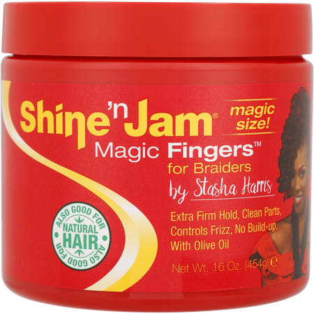 Shine 'N Jam by SHINE N JAM MAGIC FINGERS GEL FOR BRAIDERS 16 oz for women