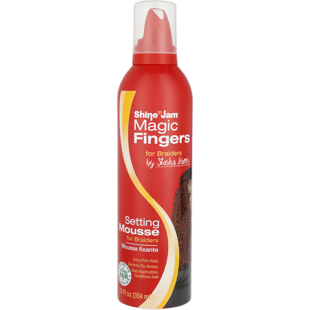 Shine 'N Jam by SHINE N JAM MAGIC FINGERS SETTING MOUSSE FOR BRAIDERS 12 oz for women