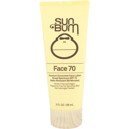 Sun Bum by Sun Bum Face 70 Premium Sunscreen Face Lotion SPF 70 -88ml/3OZ for unisex
