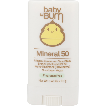 Sun Bum by Sun Bum Mineral Sunscreen Face Stick SPF 50 -13g/0.45OZ for unisex