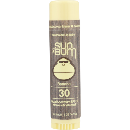 Sun Bum by Sun Bum Sunscreen Lip Balm SPF 30 - Banana -4.25g/0.15OZ for unisex