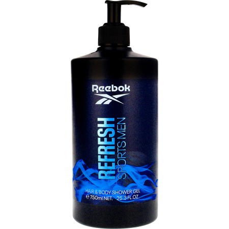 Reebok Refresh Sports by Reebok HAIR & BODY SHOWER GEL 25.3 oz for men