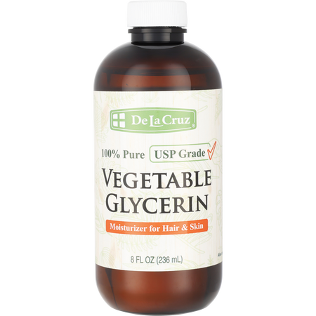 De La Cruz 100%% Pure Vegetable Glycerin -236ml/8OZ for unisex