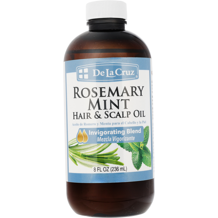 De La Cruz by De La Cruz Rosemary Mint Hair & Scalp Oil -236ml/8OZ for unisex