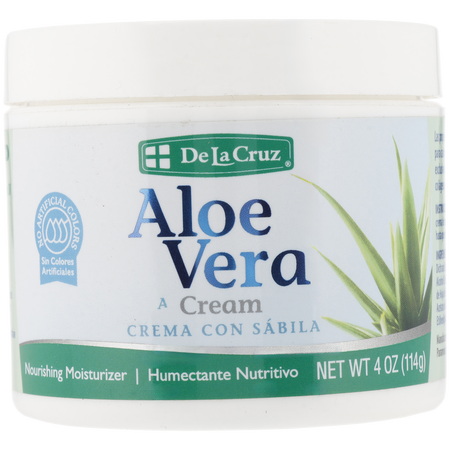 De La Cruz by De La Cruz Aloe Vera Cream -114g/4OZ for unisex