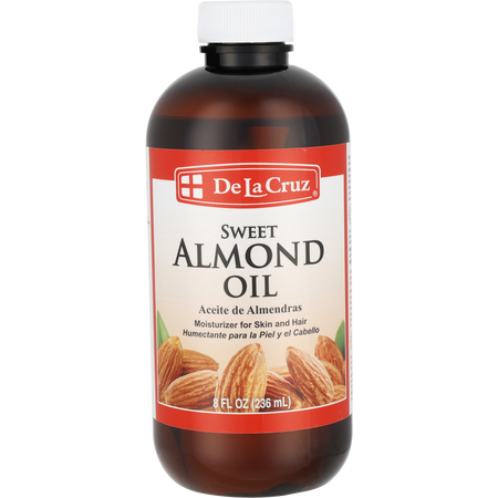 De La Cruz by De La Cruz Sweet Almond Oil -236ml/8OZ for unisex