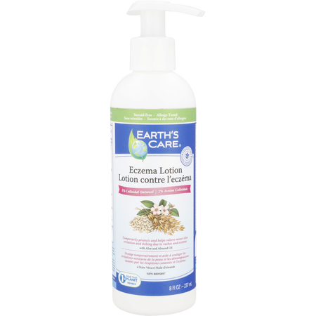 Earth's Care by Earth's Care Eczema Lotion 2% Colloidal Oatmeal -237ml/8OZ for unisex