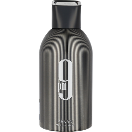 Afnan 9 Pm by Afnan Perfumes DEODORANT BODY spray 8.45 oz (BLACK) for men