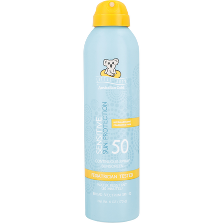 Australian Gold by Australian Gold Little Joey Sensitive Sun Protection Continuous Spray Sunscreen SPF 50 -170g/6OZ for unisex