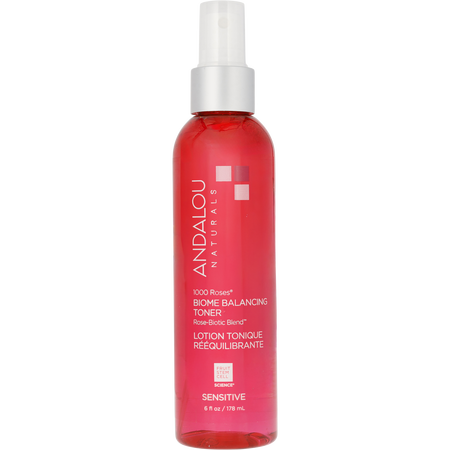 Andalou Naturals by Andalou Naturals Sensitive 1000 Roses Biome Balancing Toner -180ml/6OZ for women