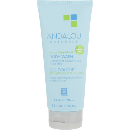 Andalou Naturals by Andalou Naturals Clarifying Yuzu Grapefruit Body Wash -251ml/8.5OZ for women
