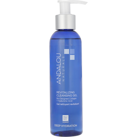 Andalou Naturals, Deep Hydration Revitalizing Cleansing Gel, 6 Oz