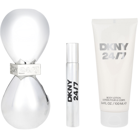 Donna Karan Dkny 24/7 Eau de parfum spray 3.4 oz & BODY LOTION 3.4 oz & Eau de parfum spray 0.5 oz for women