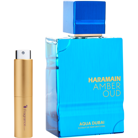 Al Haramain Amber Oud Aqua Dubai EXTRAIT DE PARFUM spray 0.27 oz (TRAVEL spray) for unisex